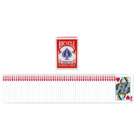 Jeu Bicycle Supreme line à forcer (Dame de coeur)