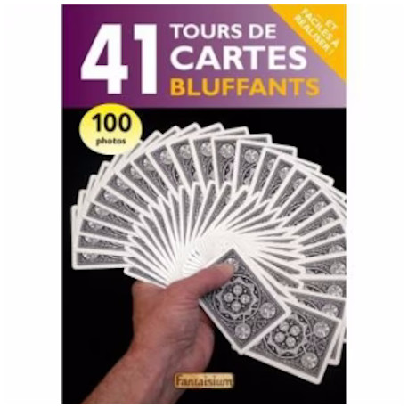 Livre 41 tours de cartes bluffants