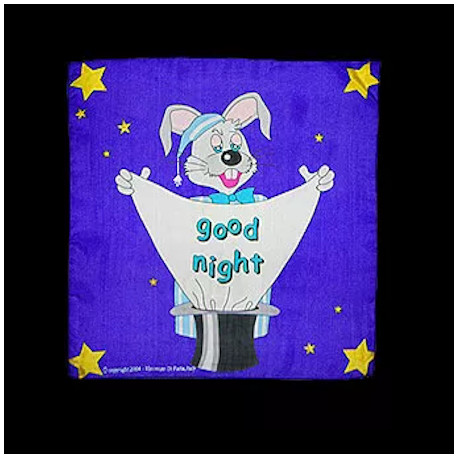 Foulard Goodnight ( 60 x 60 cm)