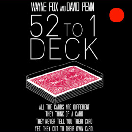 52 to 1 Deck (Rouge)