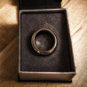 Kinetic PK Ring Silver – Taille 8 Courbée