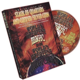 DVD Stack of Quarters & Copper/Silver Coin
