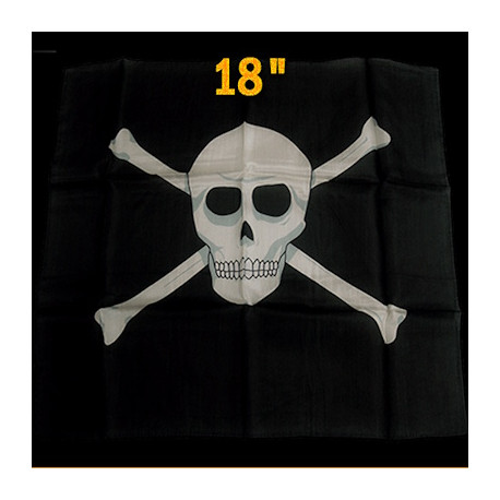 Foulard Tête de Mort (45x45 cm)