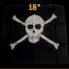 Foulard Tête de Mort (45x45 cm)
