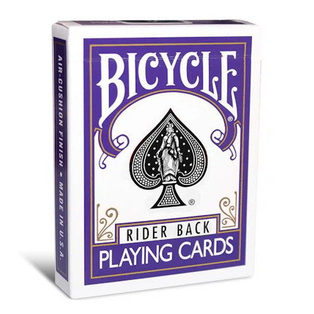 Bicycle Colored Violet