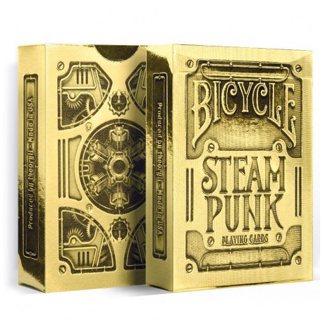 Bicycle Steampunk Gold deck
