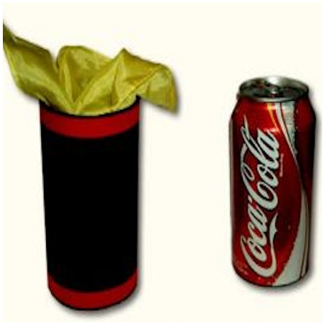 Canette de Coca qui rétrécit