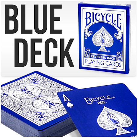 Bicycle Dos Bleu Reversé