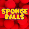 Balle éponges  2" Rouges (Lot de 4)