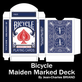 Bicycle Maiden Marked Deck