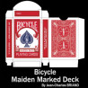 Bicycle Maiden Marked Deck