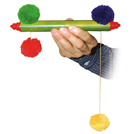 Pompon sur baguette - mini