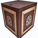 Cage Disparaissante & Réapparaissante Cube Bois