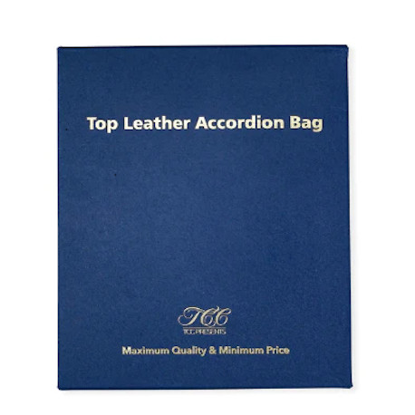 Top Leather Accordion Bag
