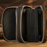 Top Leather Accordion Bag