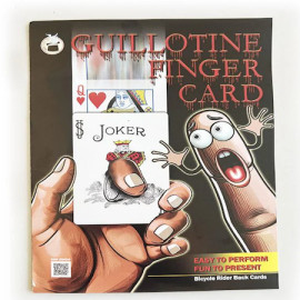 Guillotine Finger Card - Bicycle