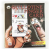 Guillotine Finger Card - Bicycle