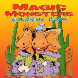 Magic Monsters Coloring Book