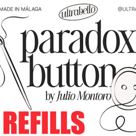 Paradox Button Recharge : (10 boutons et 1 enveloppe)