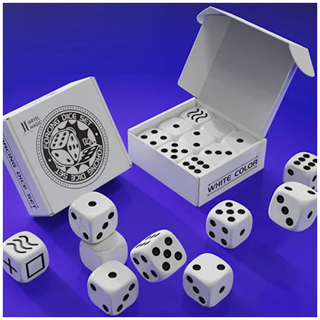 Forcing Dice Set blanc