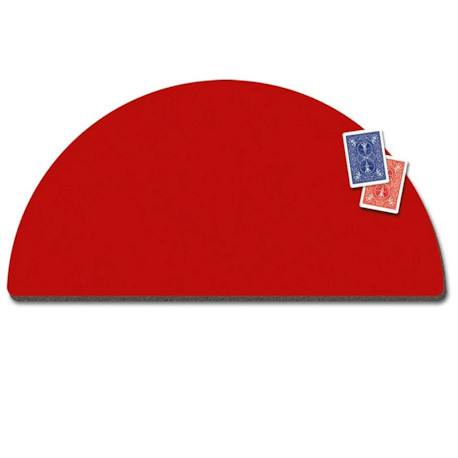 VDF Tapis Close-Up Demi-Lune rouge
