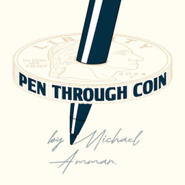 Pen Through Coin