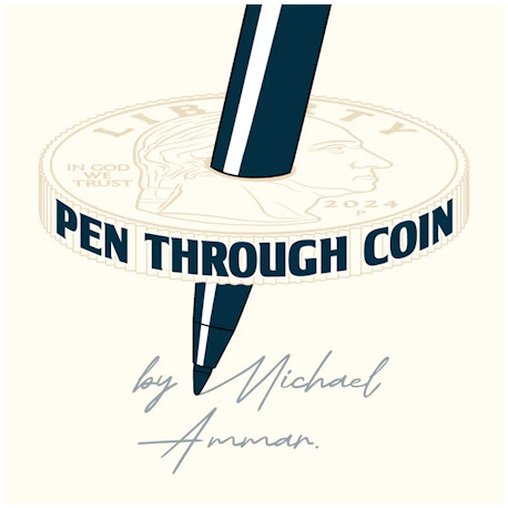 Pen Through Coin