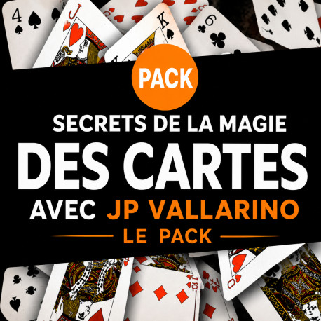 Pack Secrets De La Magie Des Cartes 5 Volumes (VOD)