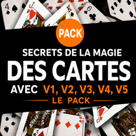 Pack Secrets De La Magie Des Cartes 5 Volumes (VOD)