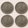 Lot de 4 pièces Demi-Dollar Kennedy Bicentennial 1976