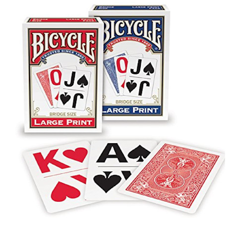 Bicycle Large Print Deck