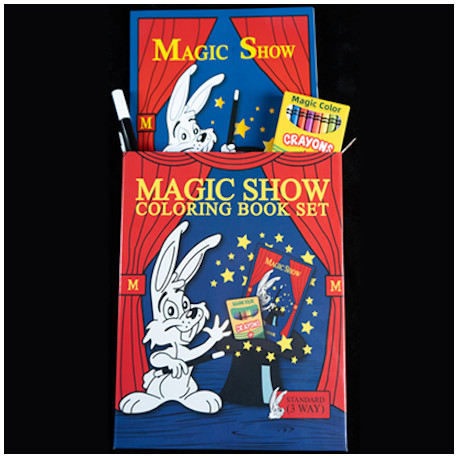 Magic Show Coloring Book Set