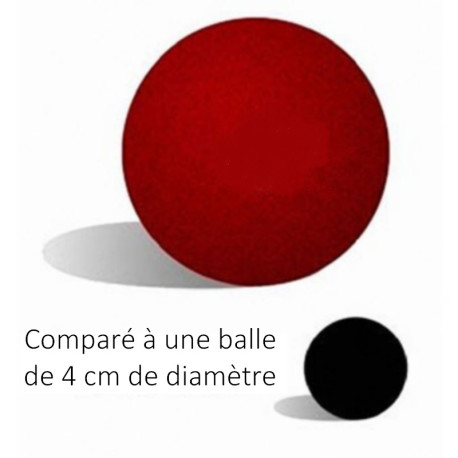 Balle mousse Jumbo (rouge)