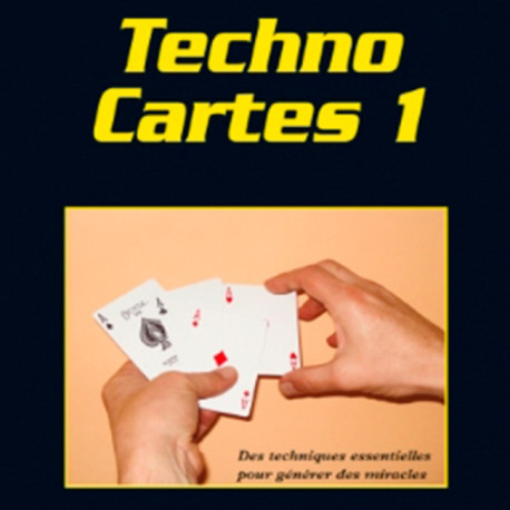 Livret Techno Cartes Vol.3 de Daniel Rhod - Bigmagie