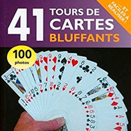 Livre 41 tours de cartes bluffants